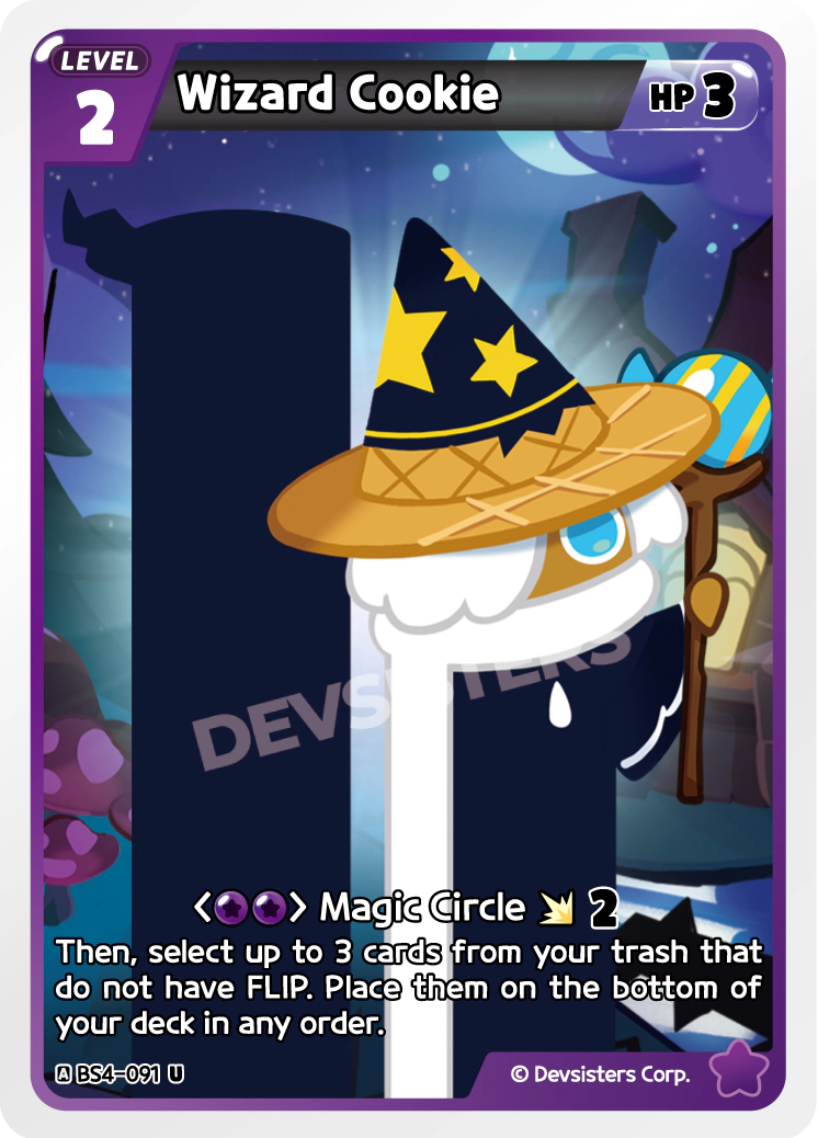 BS4-091 Wizard Cookie [U]