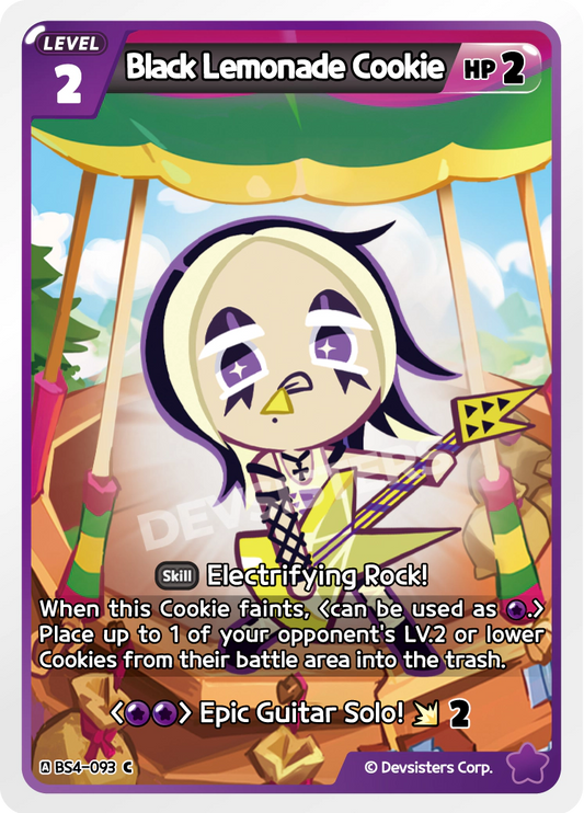 BS4-093 Black Lemonade Cookie [C]