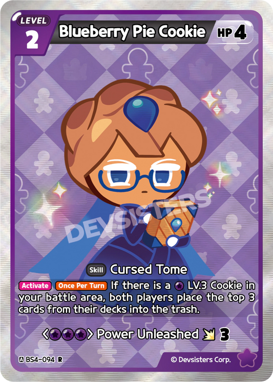 BS4-094 Blueberry Pie Cookie [R]