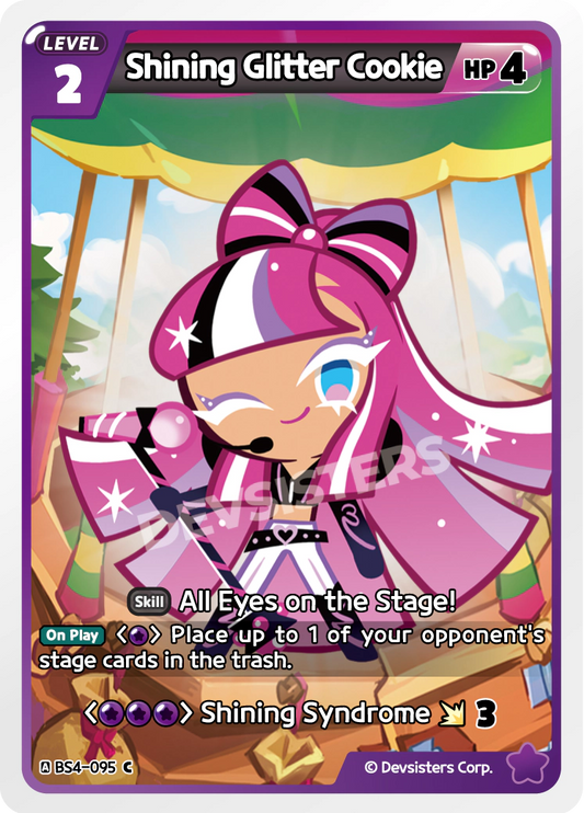 BS4-095 Shining Glitter Cookie [C]