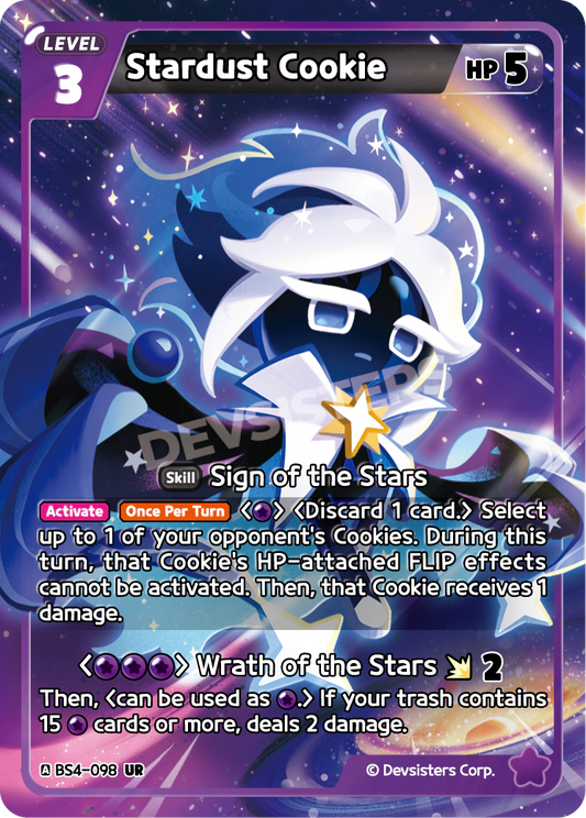 BS4-098 Stardust Cookie [UR]
