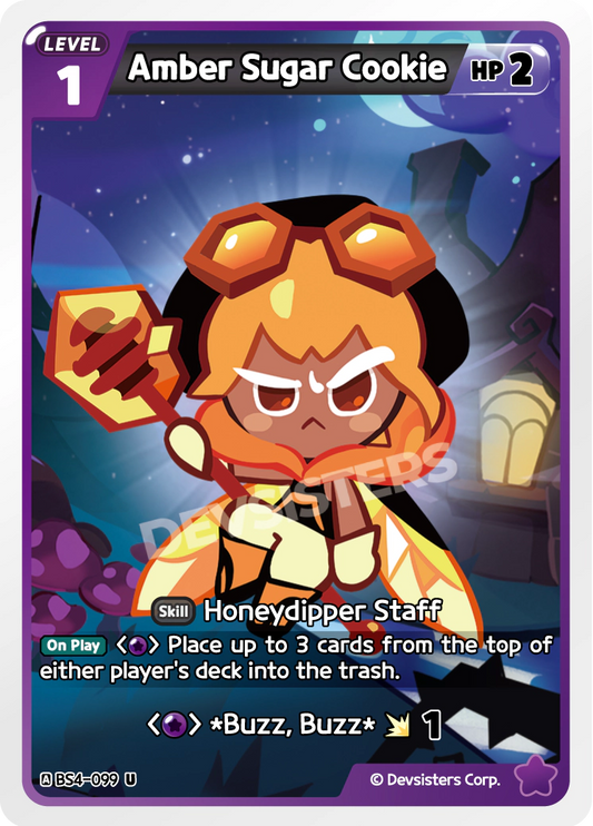 BS4-099 Amber Sugar Cookie [U]