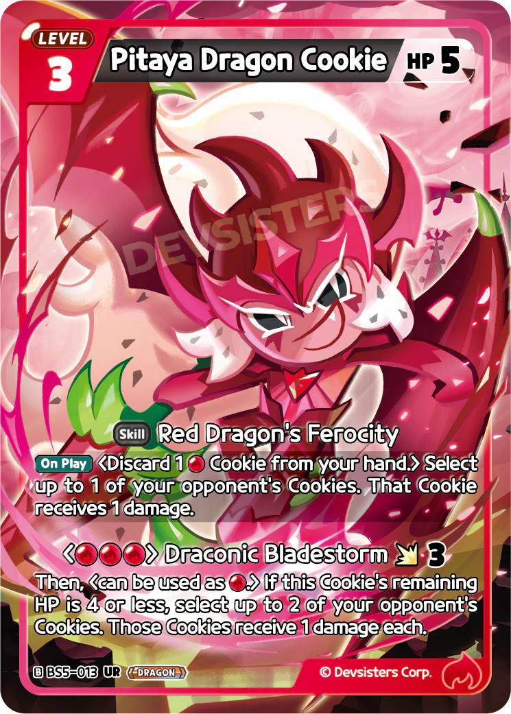 BS5-13 Pitaya Dragon Cookie [UR]