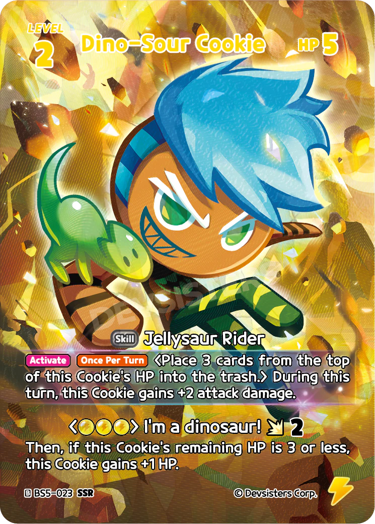 BS5-23 Dino-Sour Cookie [SSR]