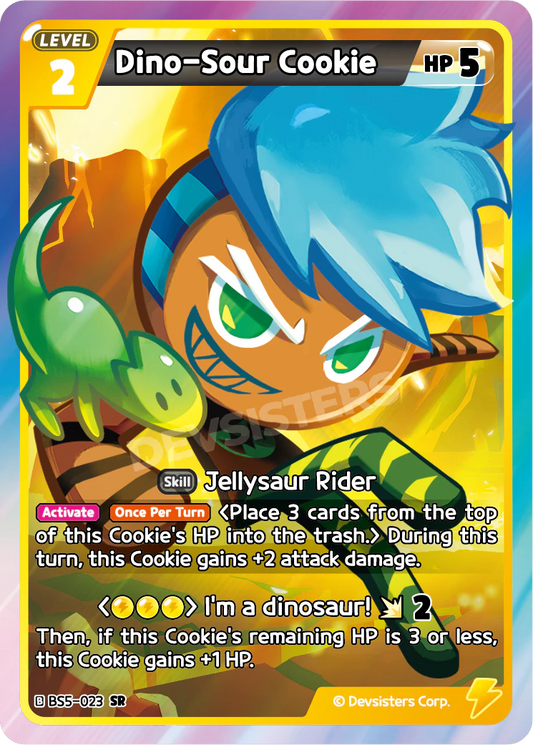 BS5-23 Dino-Sour Cookie [SR]