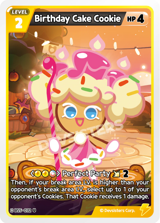 BS5-32 Birthday Cake Cookie [U]