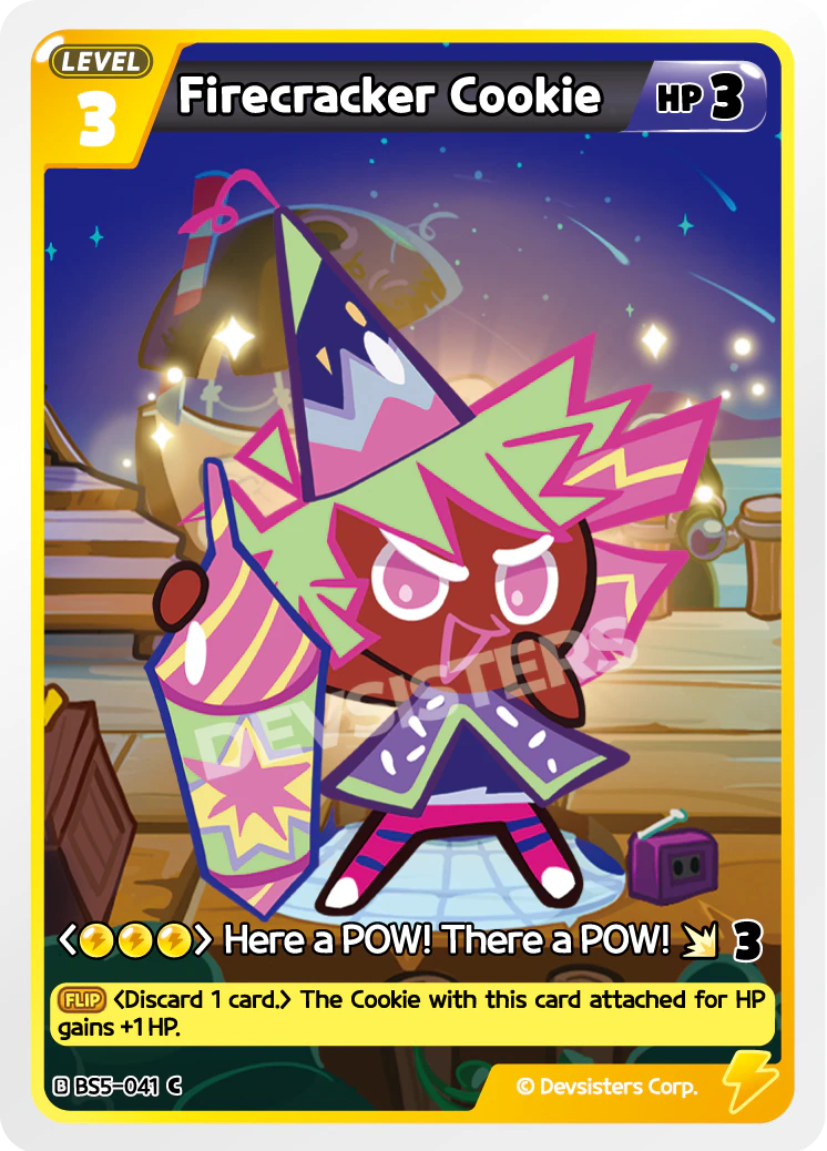 BS5-41 Firecracker Cookie [C]