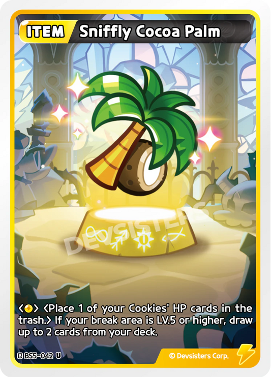 BS5-42 Sniffly Cocoa Palm [U]