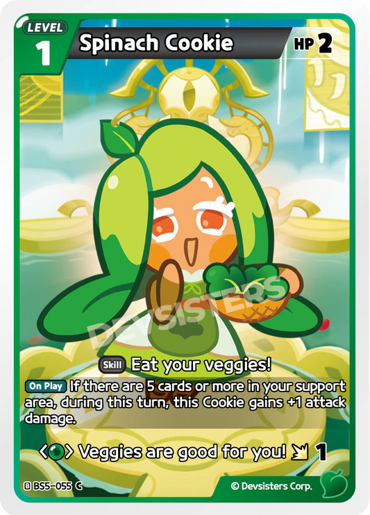 BS5-55 Spinach Cookie [C]