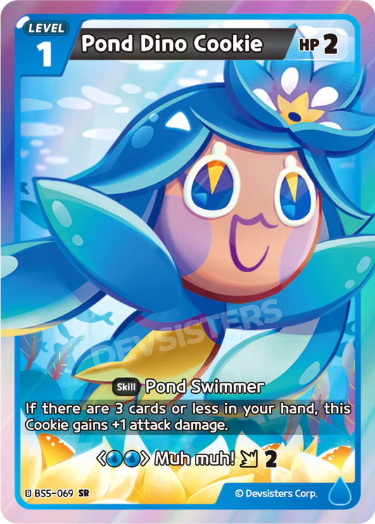 BS5-69 Pond Dino Cookie [SR]
