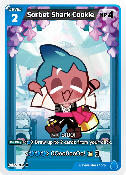 BS5-74 Sorbet Shark Cookie [U]