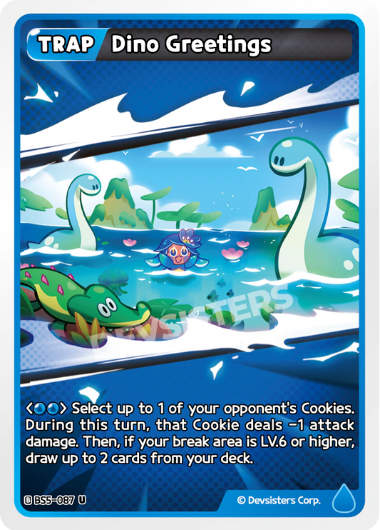 BS5-87 Dino Greetings [U]