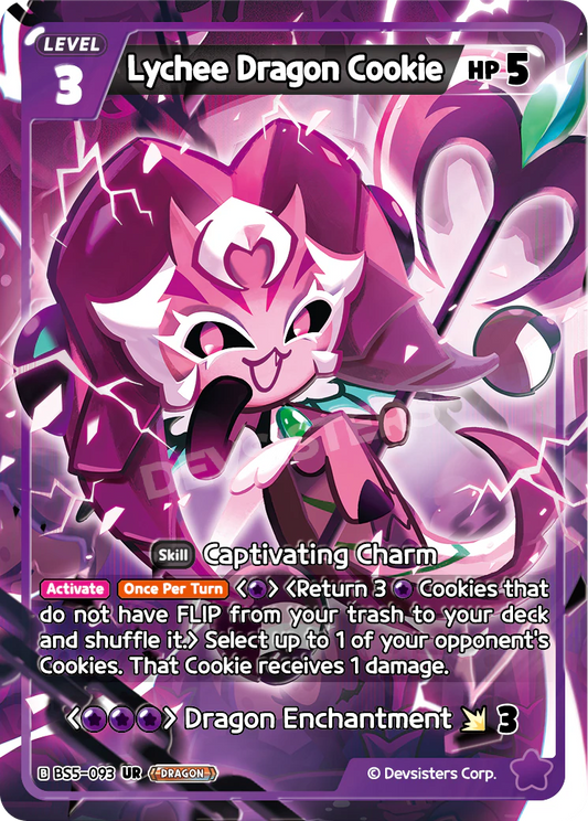 BS5-93 Lychee Dragon Cookie [UR]