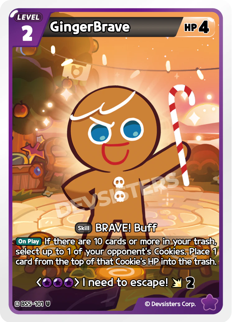 BS5-101 GingerBrave [U]