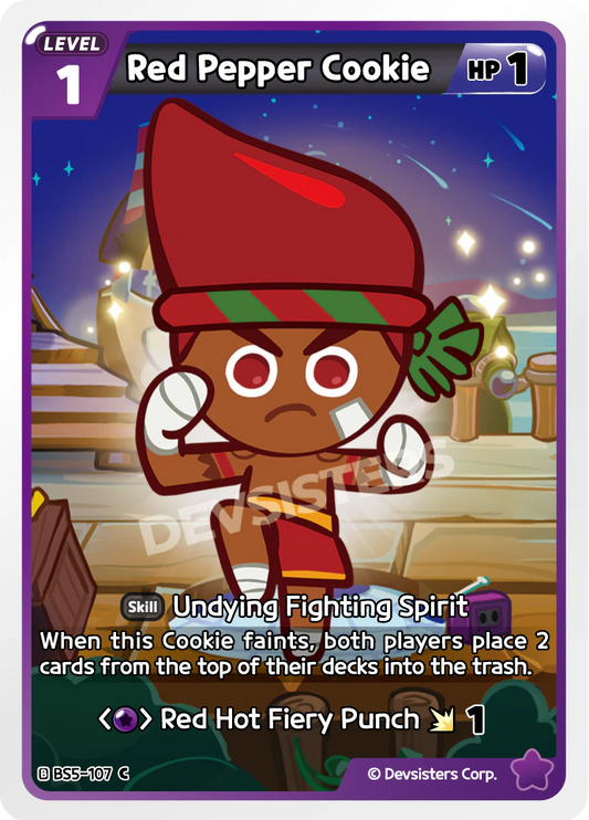 BS5-107 Red Pepper Cookie [C]