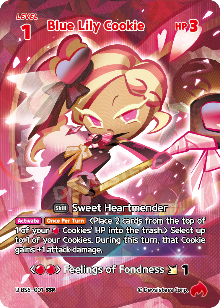 BS6-1 Blue Lily Cookie [SSR]