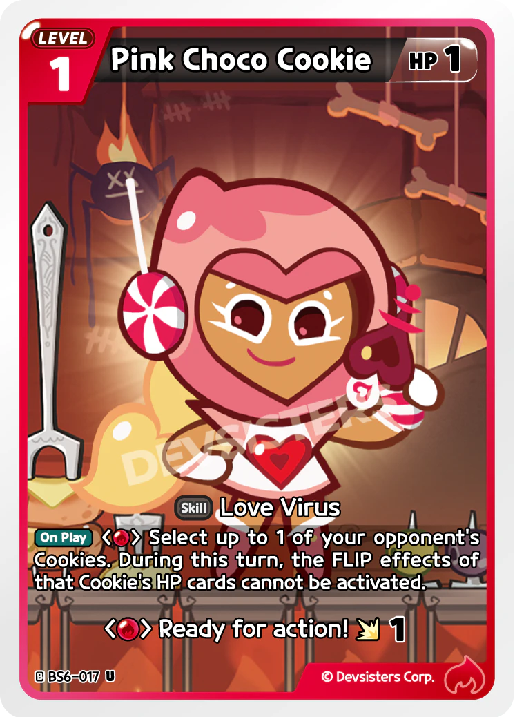 BS6-17 Pink Choco Cookie [U]