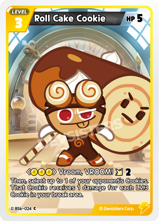 BS6-24 Roll Cake Cookie [C]
