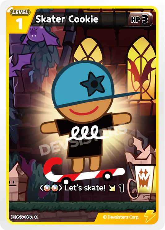 BS6-26 Skater Cookie [C]