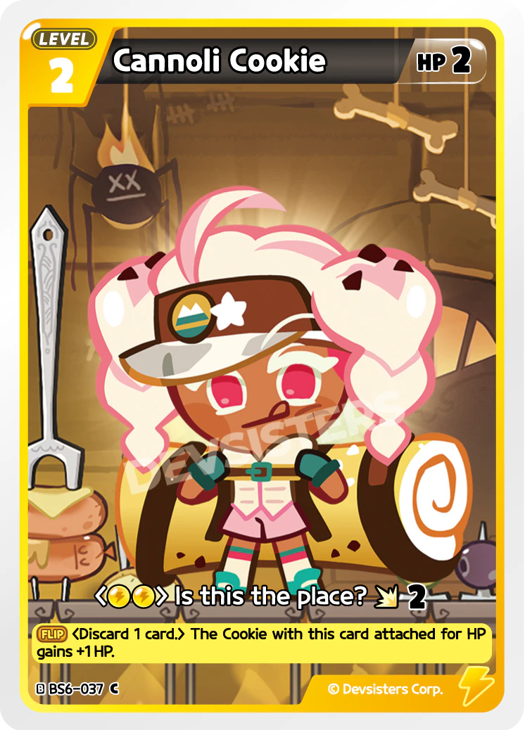 BS6-37 Cannoli Cookie [C]