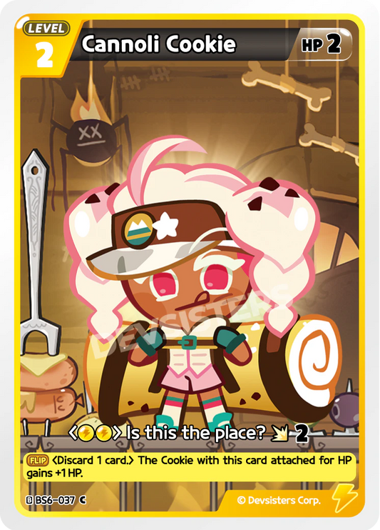 BS6-37 Cannoli Cookie [C]