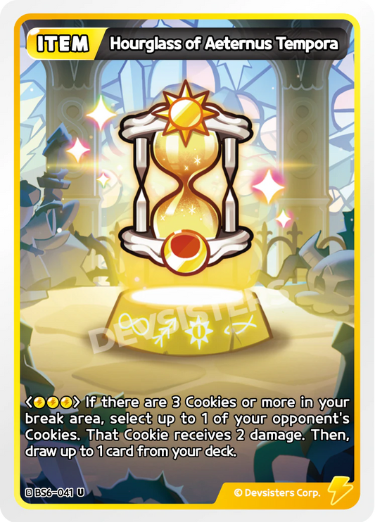 BS6-41 Hourglass of Aeternus Tempora [U]