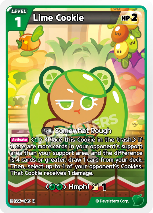 BS6-45 Lime Cookie [U]