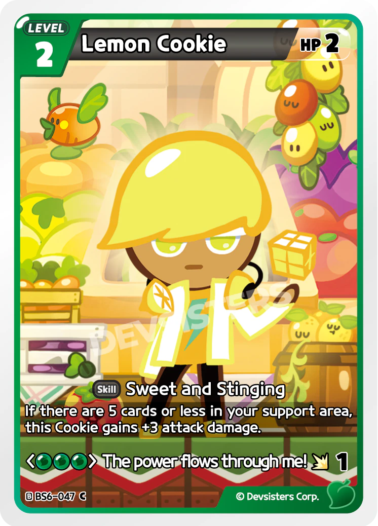 BS6-47 Lemon Cookie [C]