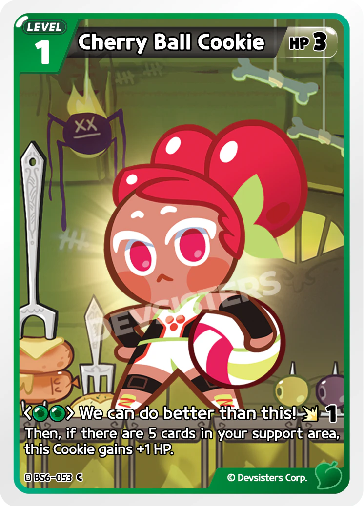 BS6-53 Cherry Ball Cookie [C]