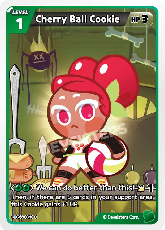 BS6-53 Cherry Ball Cookie [C]