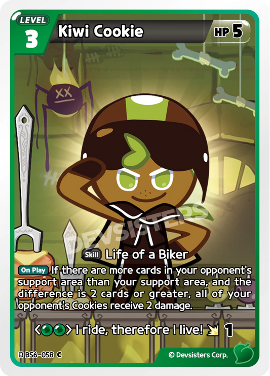BS6-58 Kiwi Cookie [C]