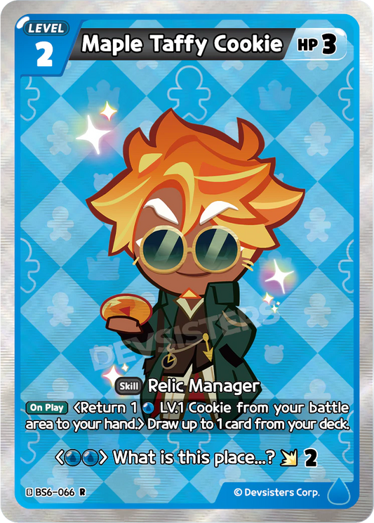 BS6-66 Maple Taffy Cookie [R]
