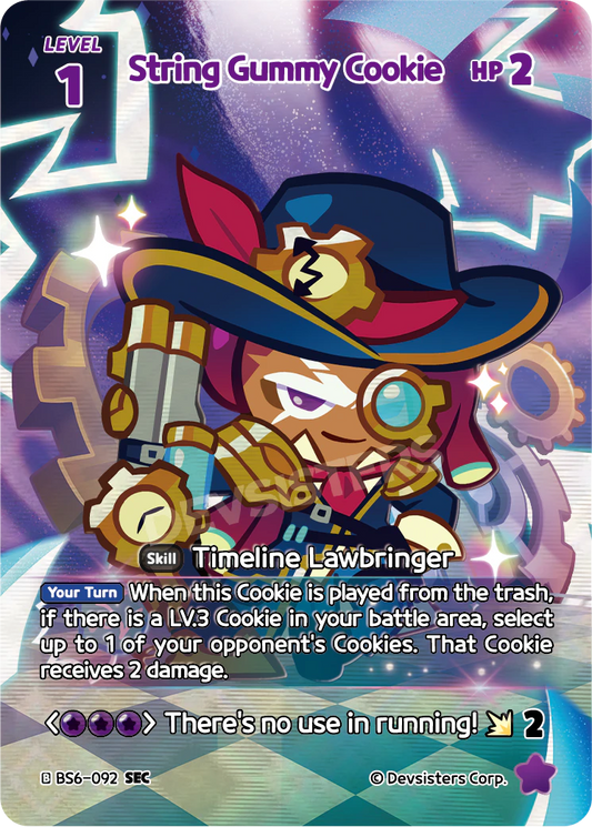 BS6-92 String Gummy Cookie [SEC]