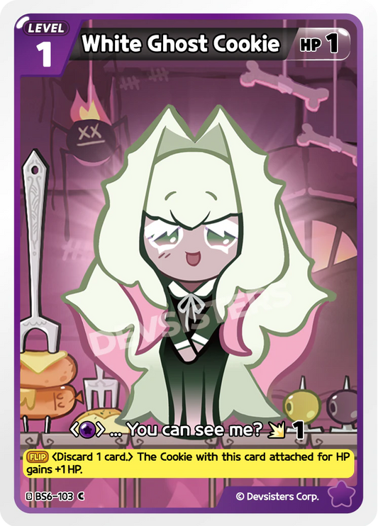 BS6-103 White Ghost Cookie [C]