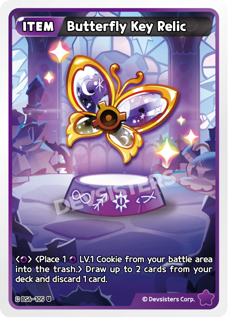 BS6-105 Butterfly Key Relic [U]