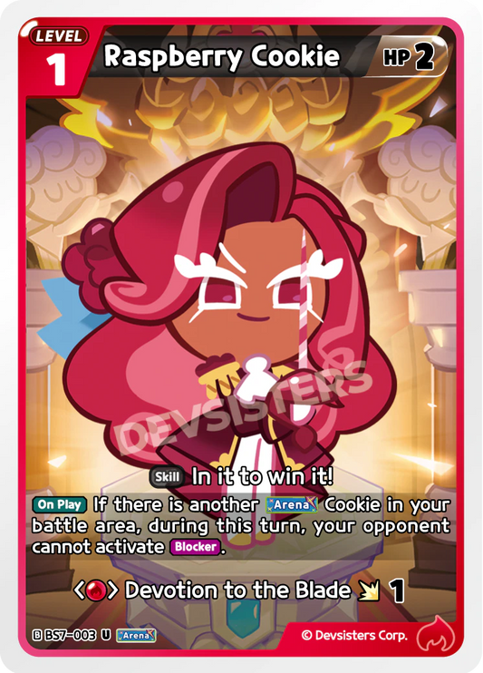 BS7-003 Raspberry Cookie [U]