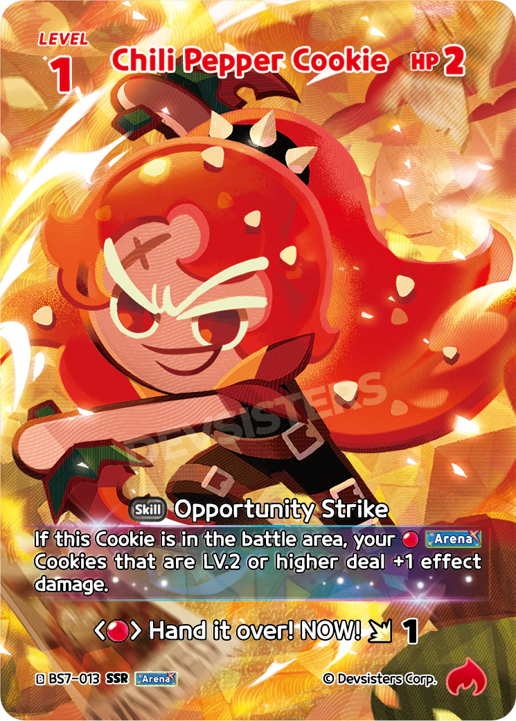 BS7-013 Chili Pepper Cookie [SSR]