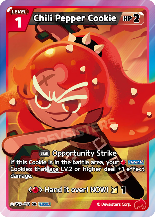 BS7-013 Chili Pepper Cookie [SR]