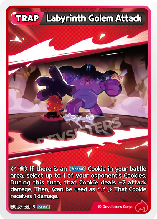 BS7-021 Labyrinth Golem Attack [U]