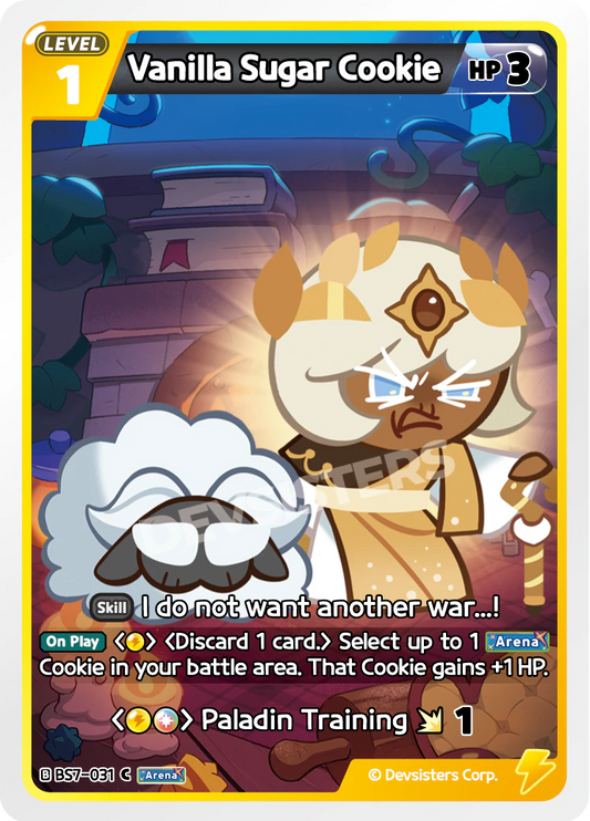 BS7-031 Vanilla Sugar Cookie [C]