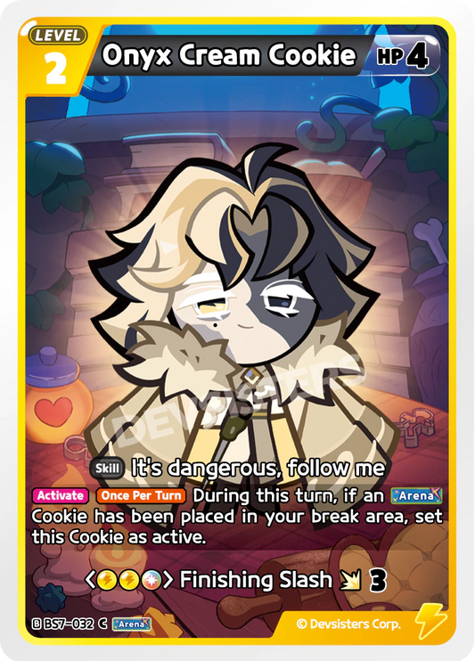 BS7-032 Onyx Cream Cookie [C]