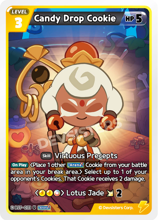 BS7-033 Candy Drop Cookie [U]