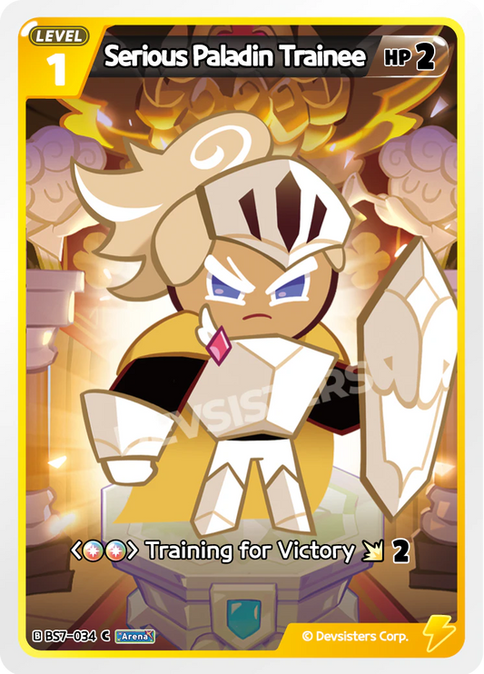 BS7-034 Serious Paladin Trainee [C]