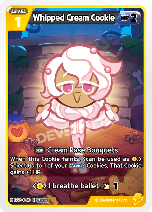 BS7-040 Whipped Cream Cookie [C]