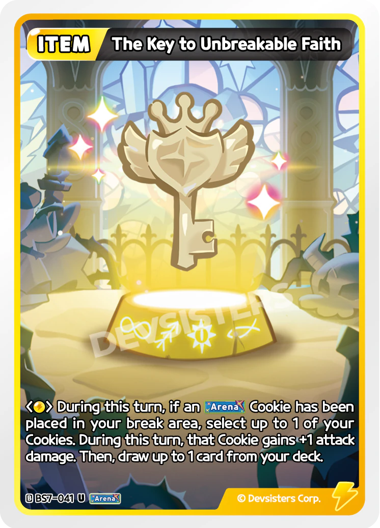 BS7-041 The Key to Unbreakable Faith [U]