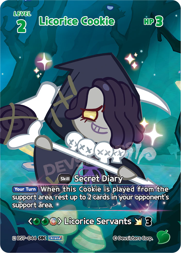 BS7-044 Licorice Cookie [SEC]