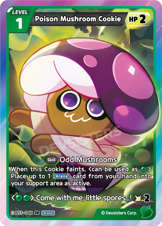 BS7-048 Poison Mushroom Cookie [SR]