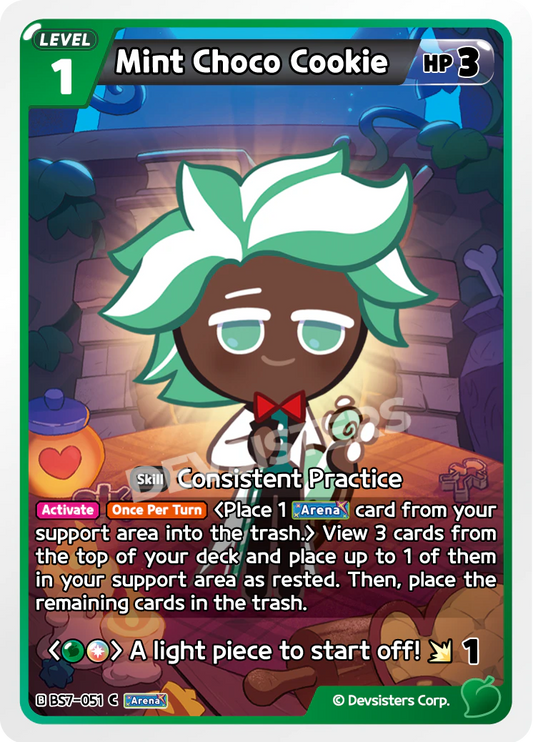 BS7-051 Mint Choco Cookie [C]
