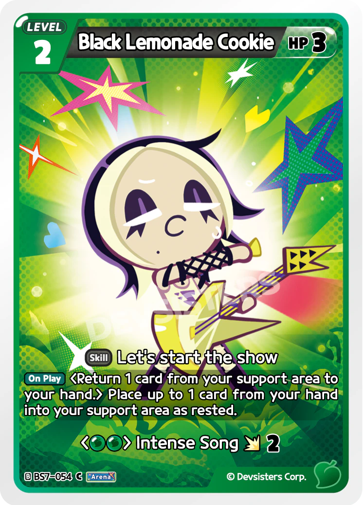 BS7-054 Black Lemonade Cookie [C]