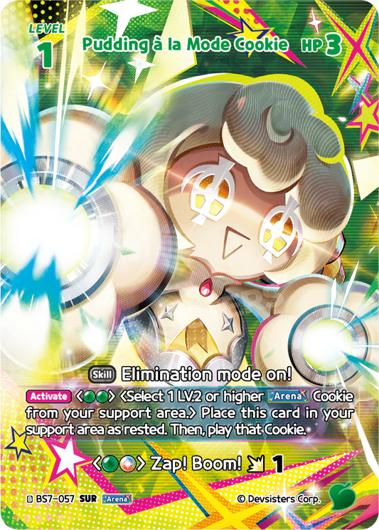 BS7-057 Pudding a la Mode Cookie [SUR]